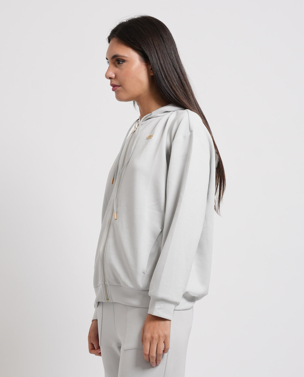 Felpa donna EA7 relaxed fit 