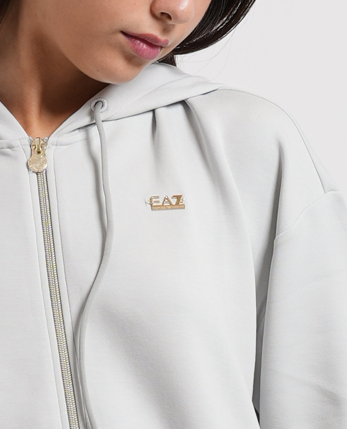Felpa donna EA7 relaxed fit 