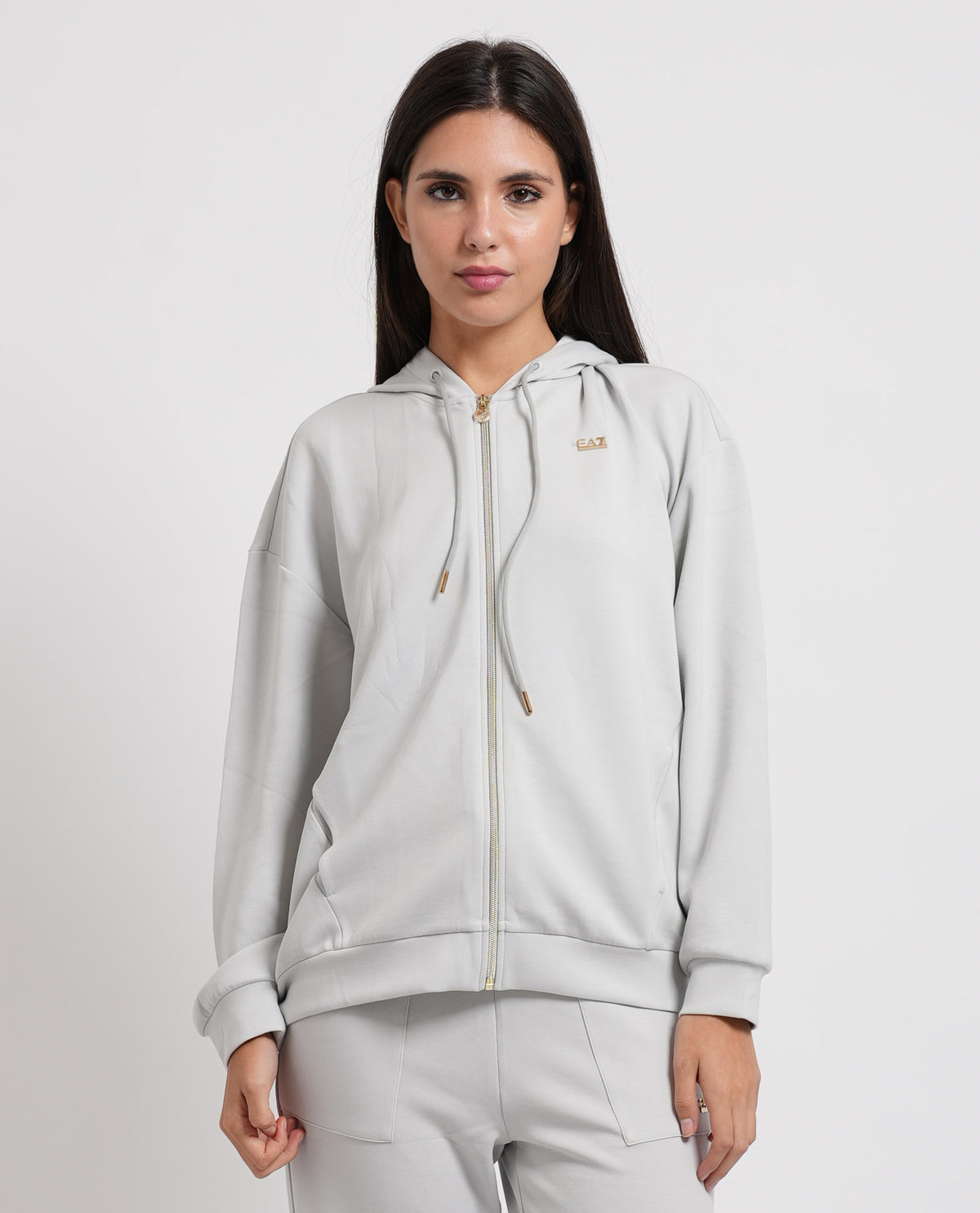 Felpa donna EA7 relaxed fit 