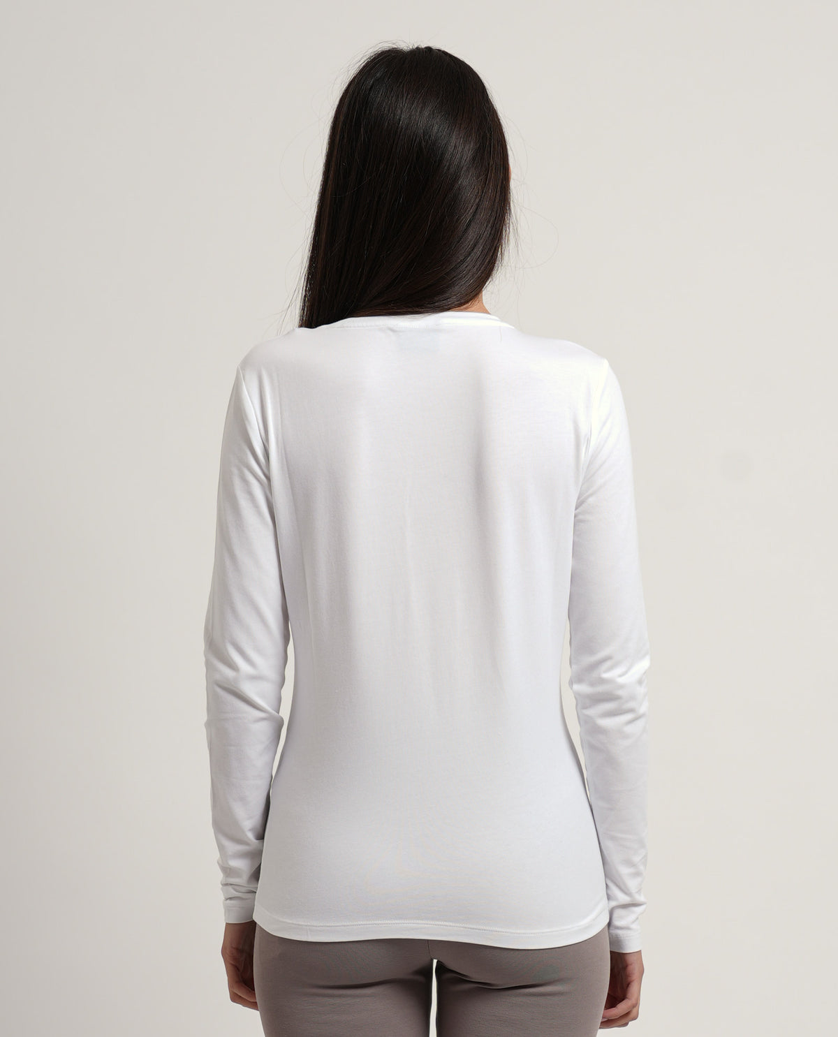 Maglia a manica lunga EA7 donna slim 