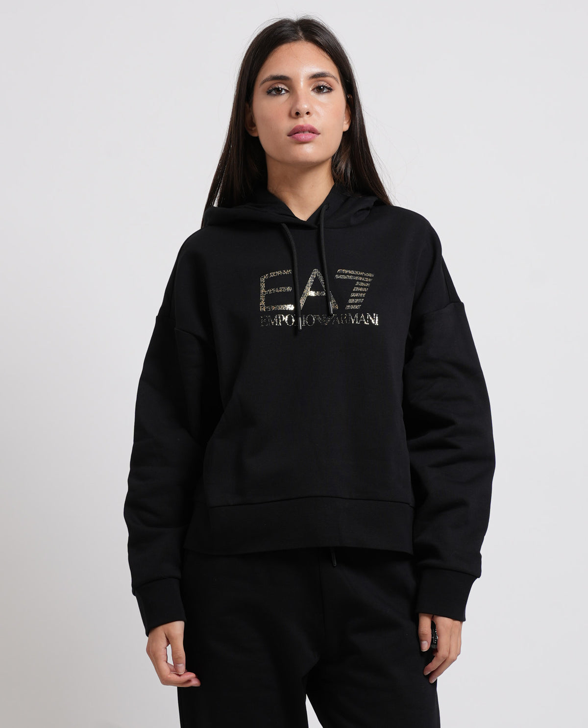Tuta donna EA7 visibility in jersey di cotone 
