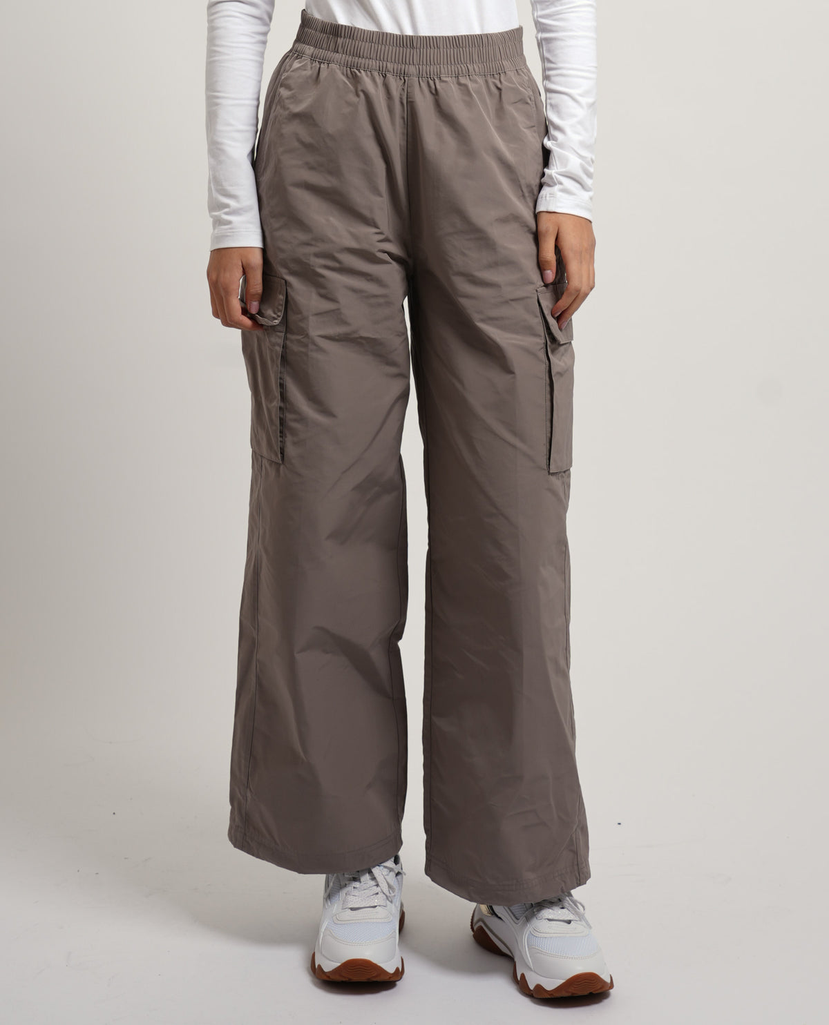 Pantaloni donna EA7 con elastico in vita 