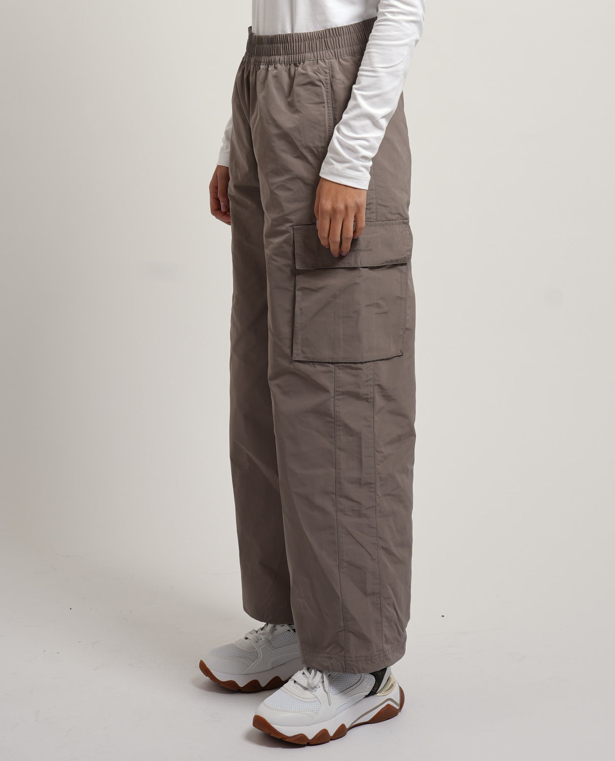 Pantaloni donna EA7 con elastico in vita 