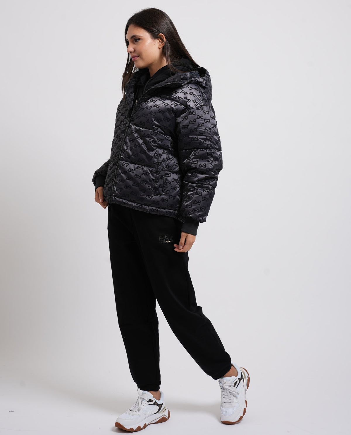 Bomber donna EA7 vestibilità over 