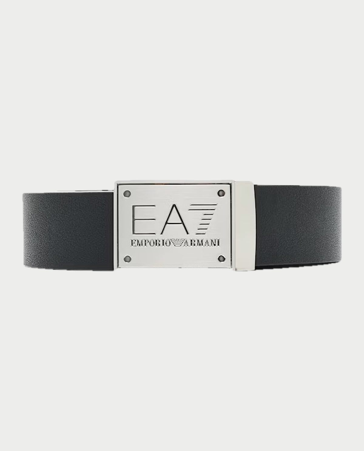 Cintura reversibile EA7 uomo con fibbia logata 
