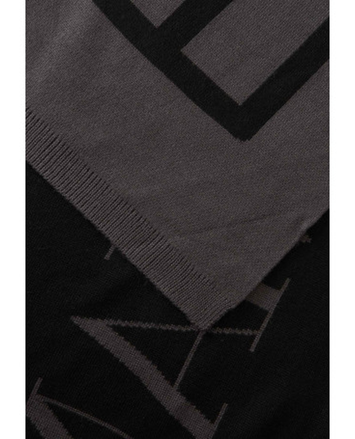 Sciarpa uomo EA7 con maxi logo 
