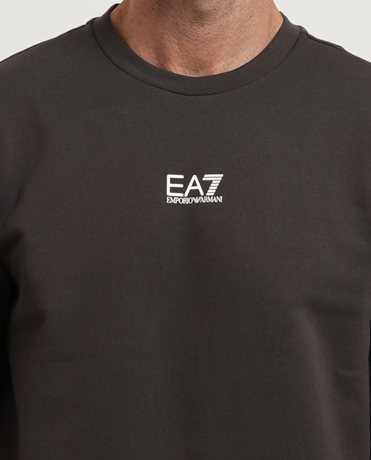 Felpa uomo EA7 basic girocollo 