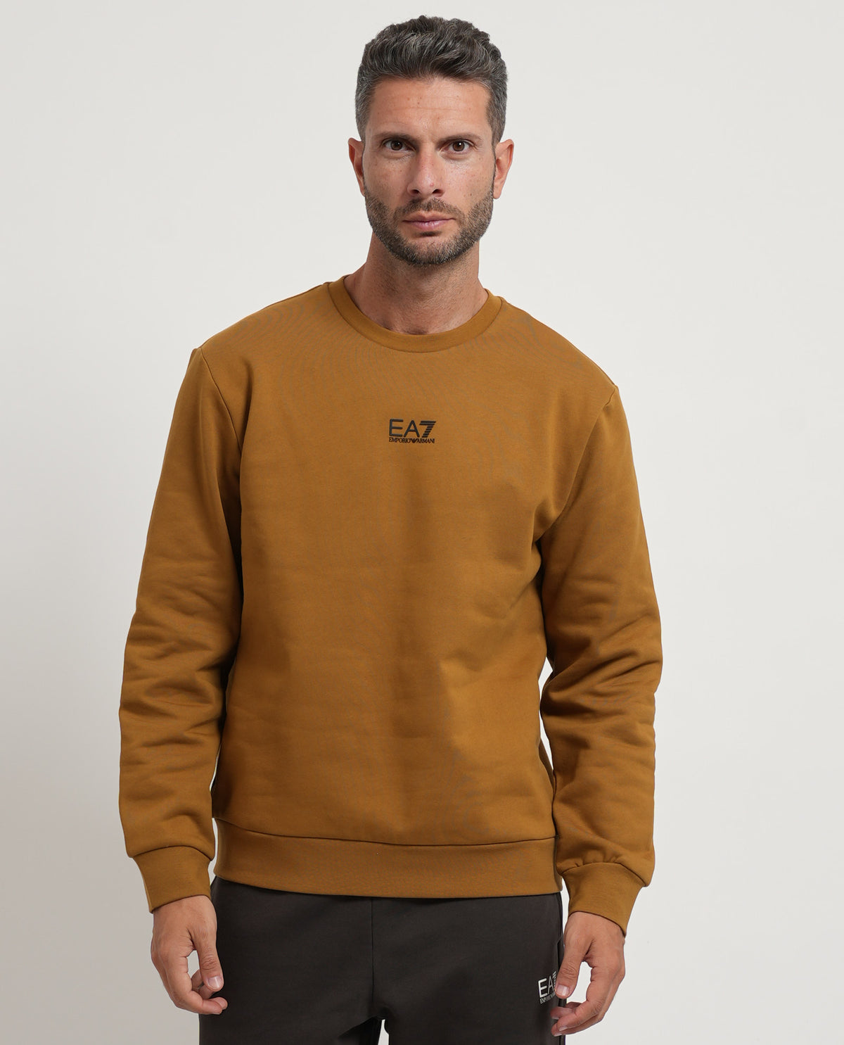 Felpa uomo EA7 basic girocollo 