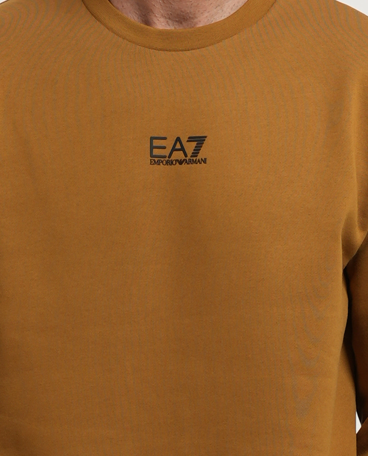 Felpa uomo EA7 basic girocollo 