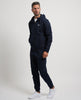 EA7 men's cotton tracksuit with hood and zip