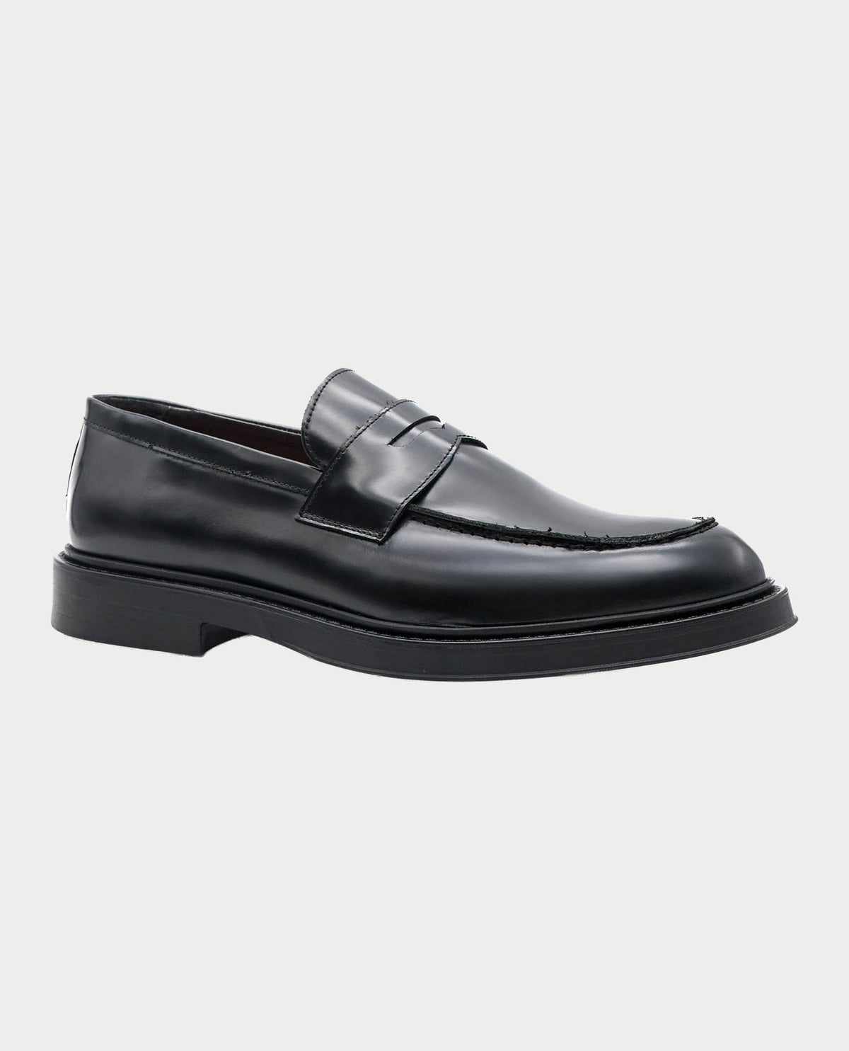 Mocassini uomo Exton abrasivati in pelle 