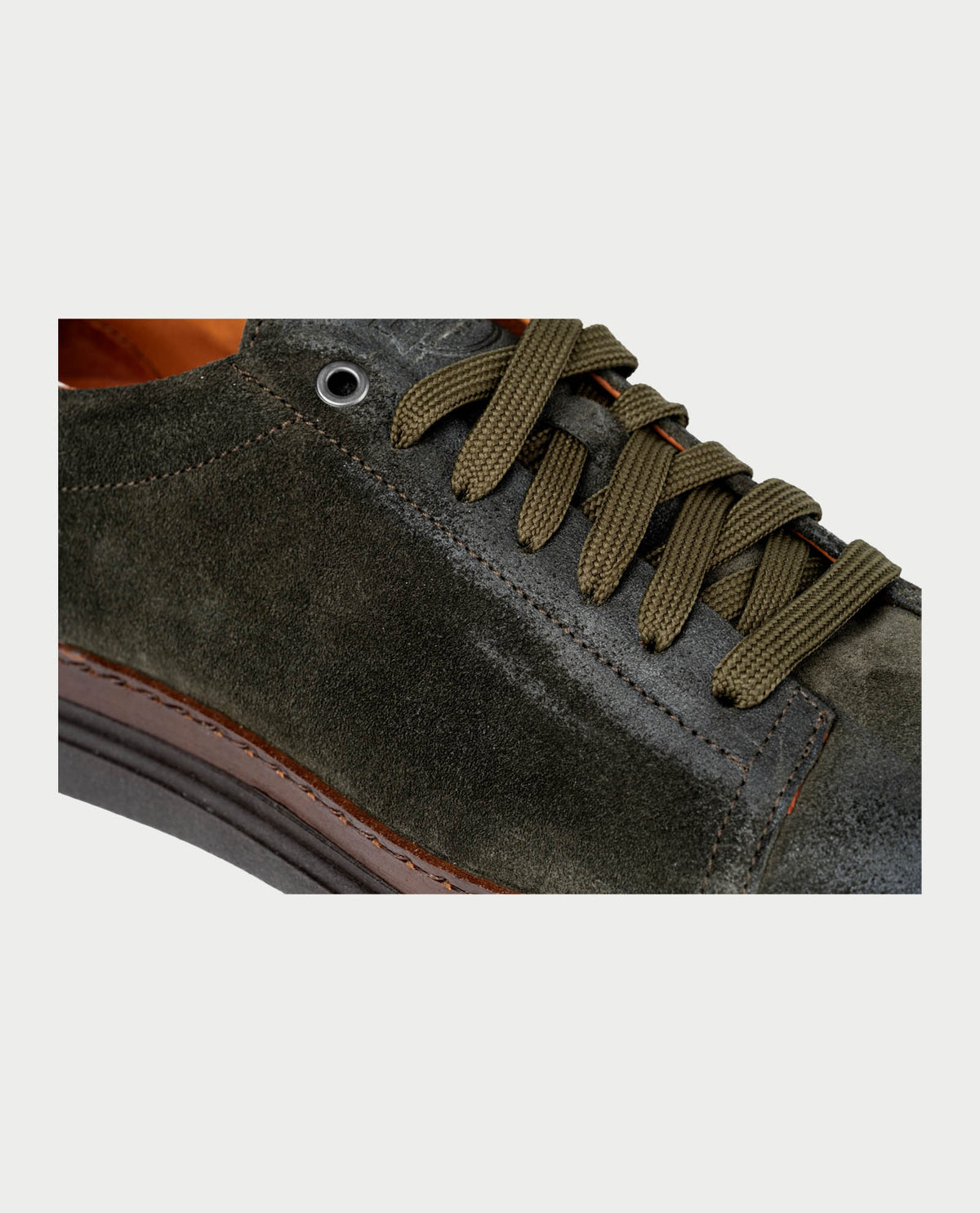 Sneakers uomo Exton in pelle scamosciata 