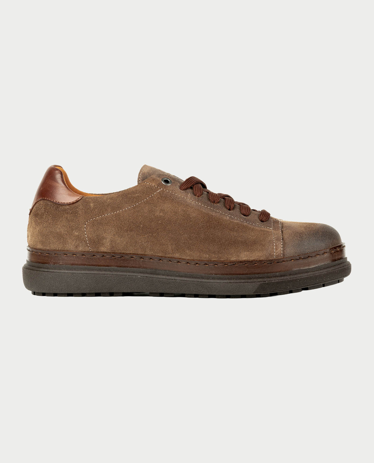 Sneakers uomo Exton in pelle scamosciata 