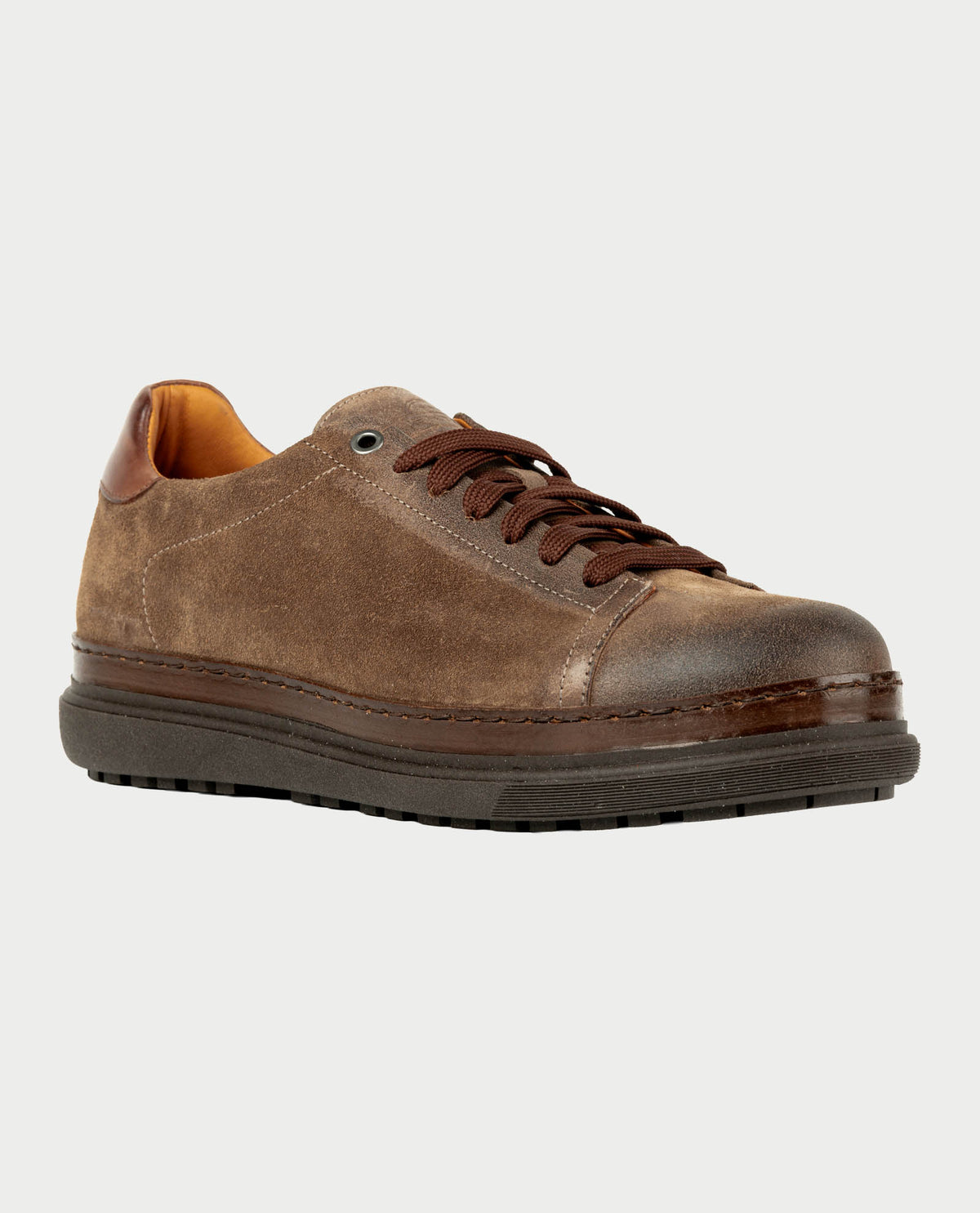 Sneakers uomo Exton in pelle scamosciata 