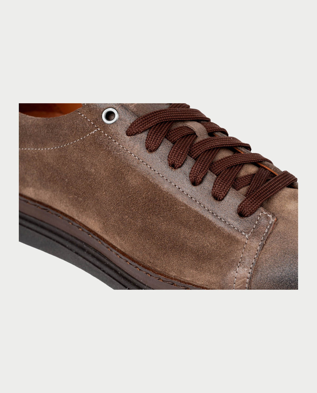 Sneakers uomo Exton in pelle scamosciata 
