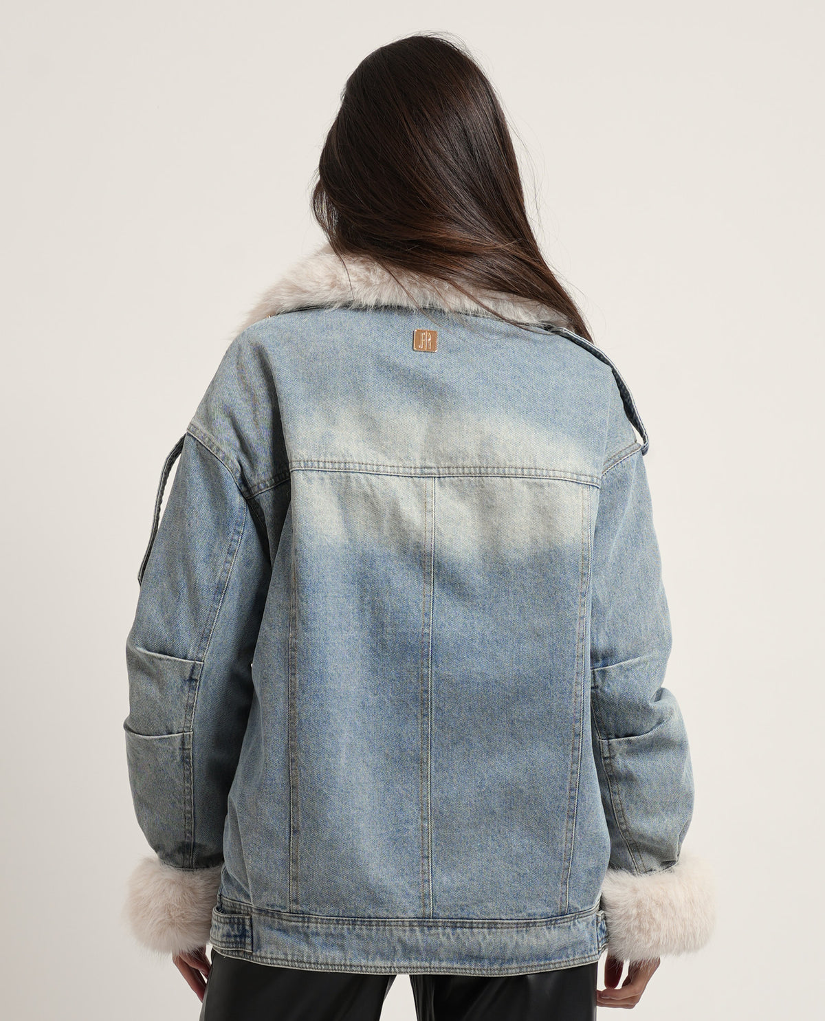 Giacca over Fracomina donna in denim 