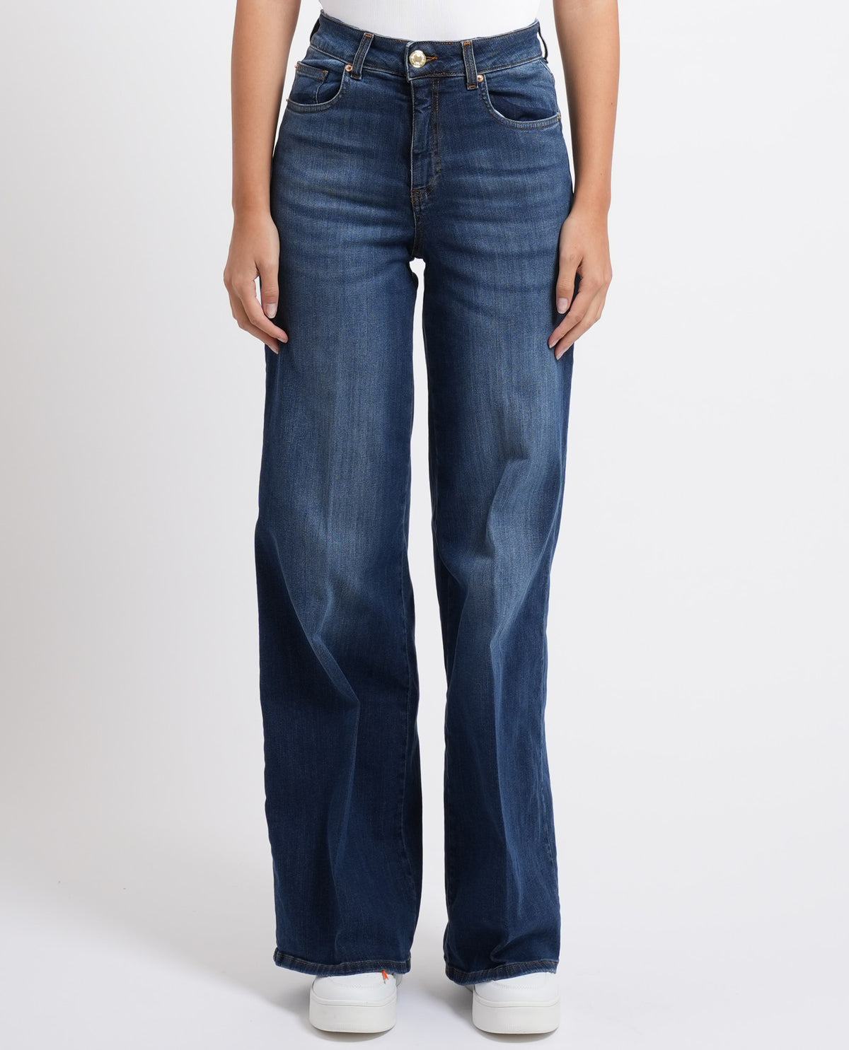 Jeans donna Fracomina lavaggio blu scuro 