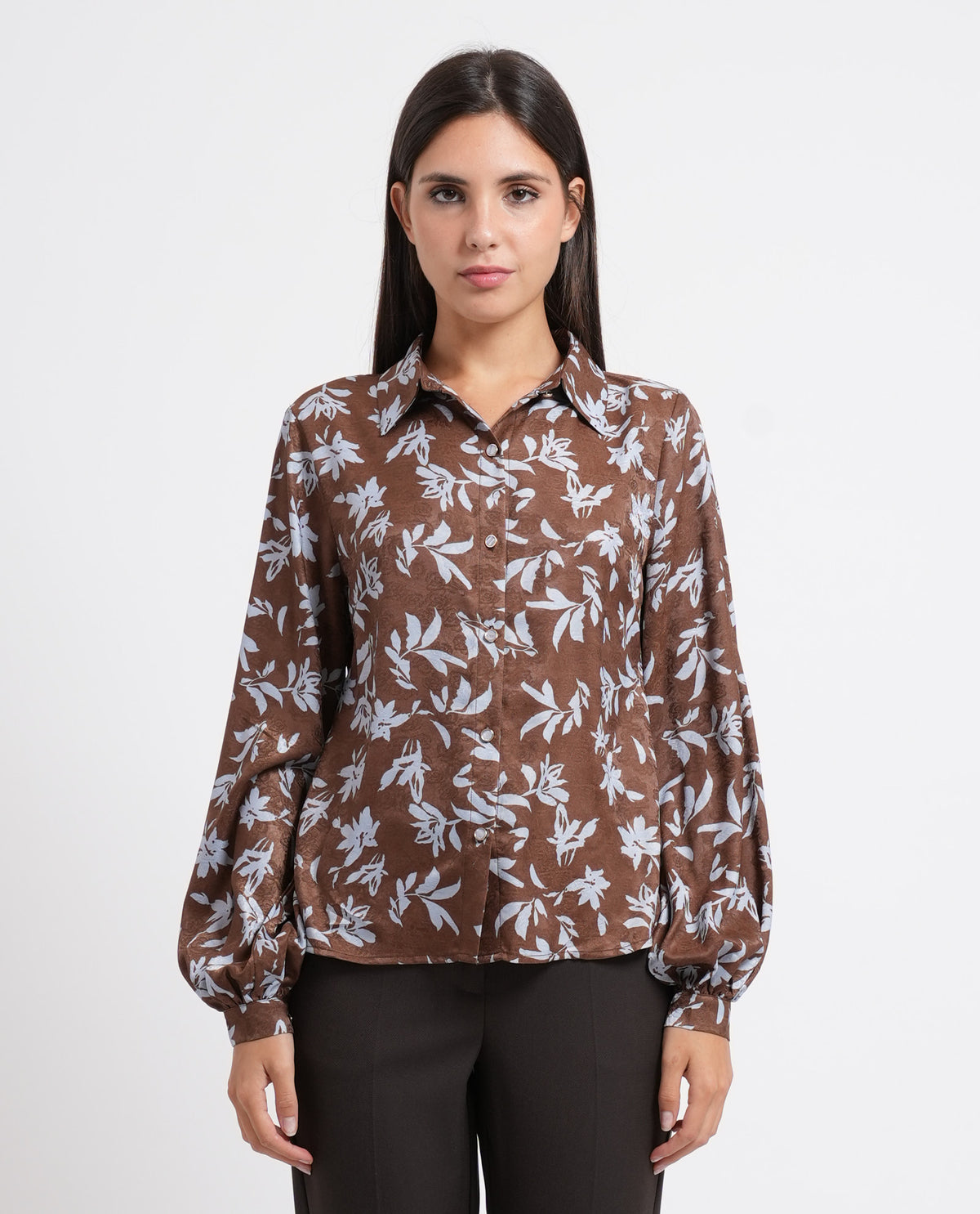 Camicia donna Fracomina a fantasia floreale 