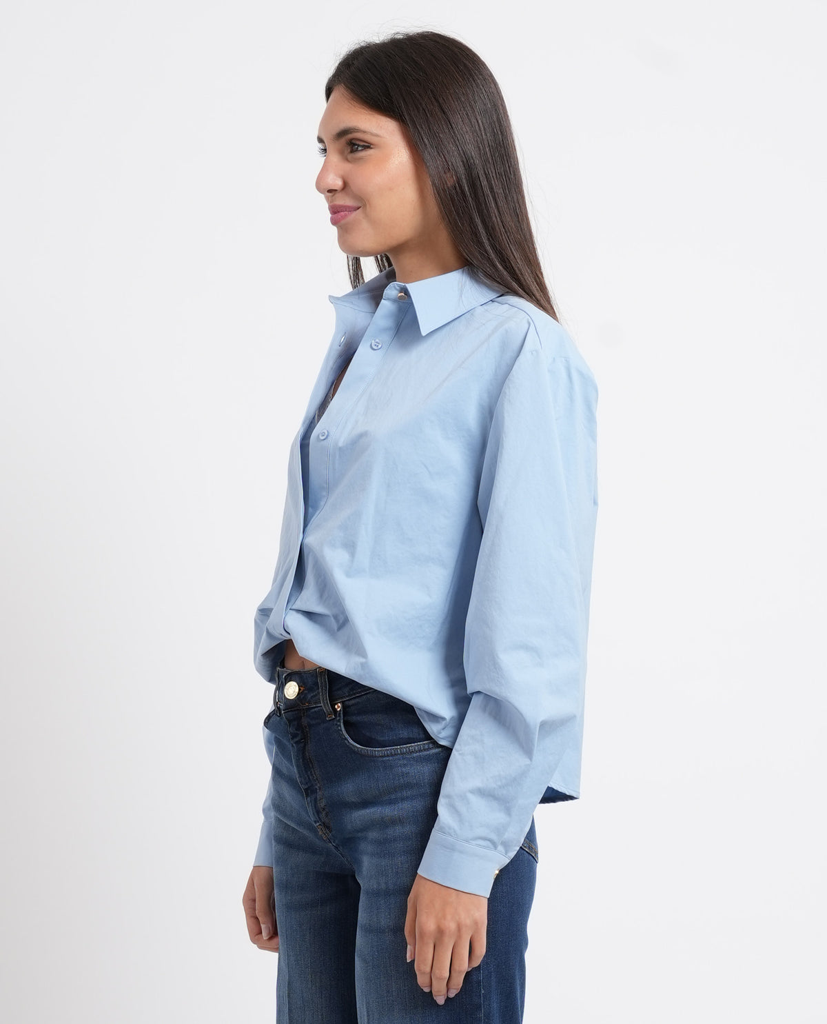 Camicia cropped donna Fracomina 
