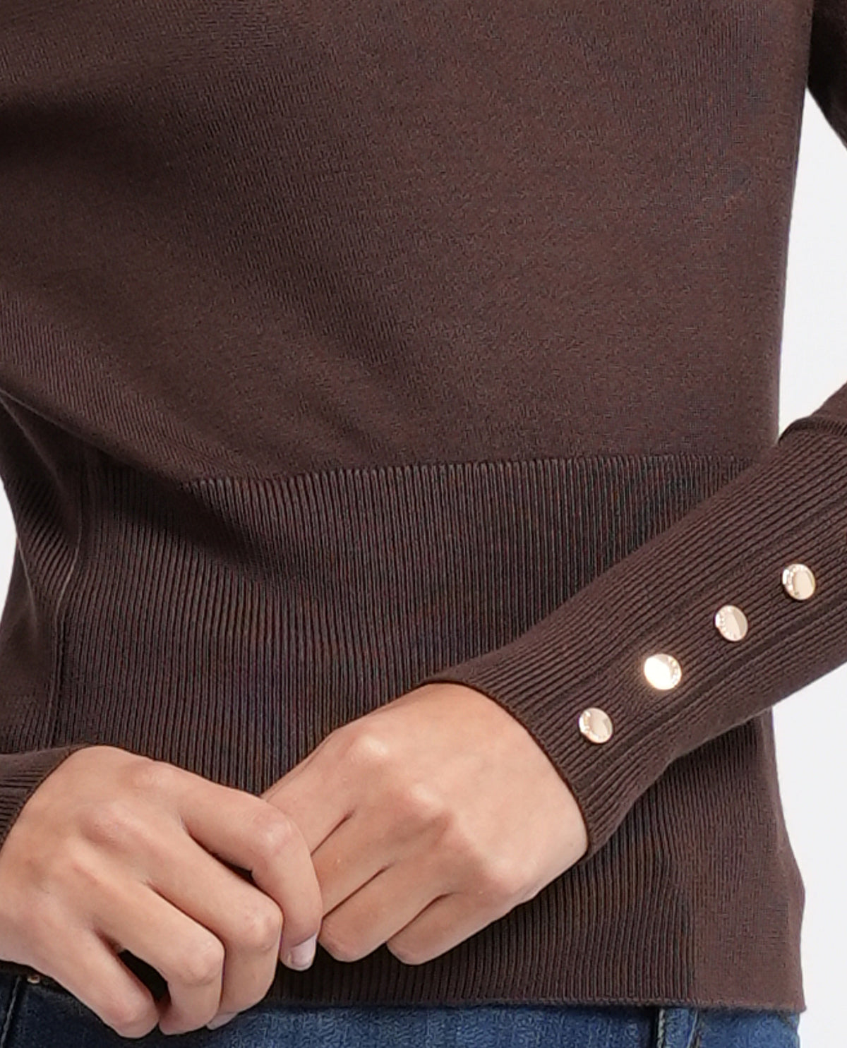 Maglia donna Fracomina con scollo a V 