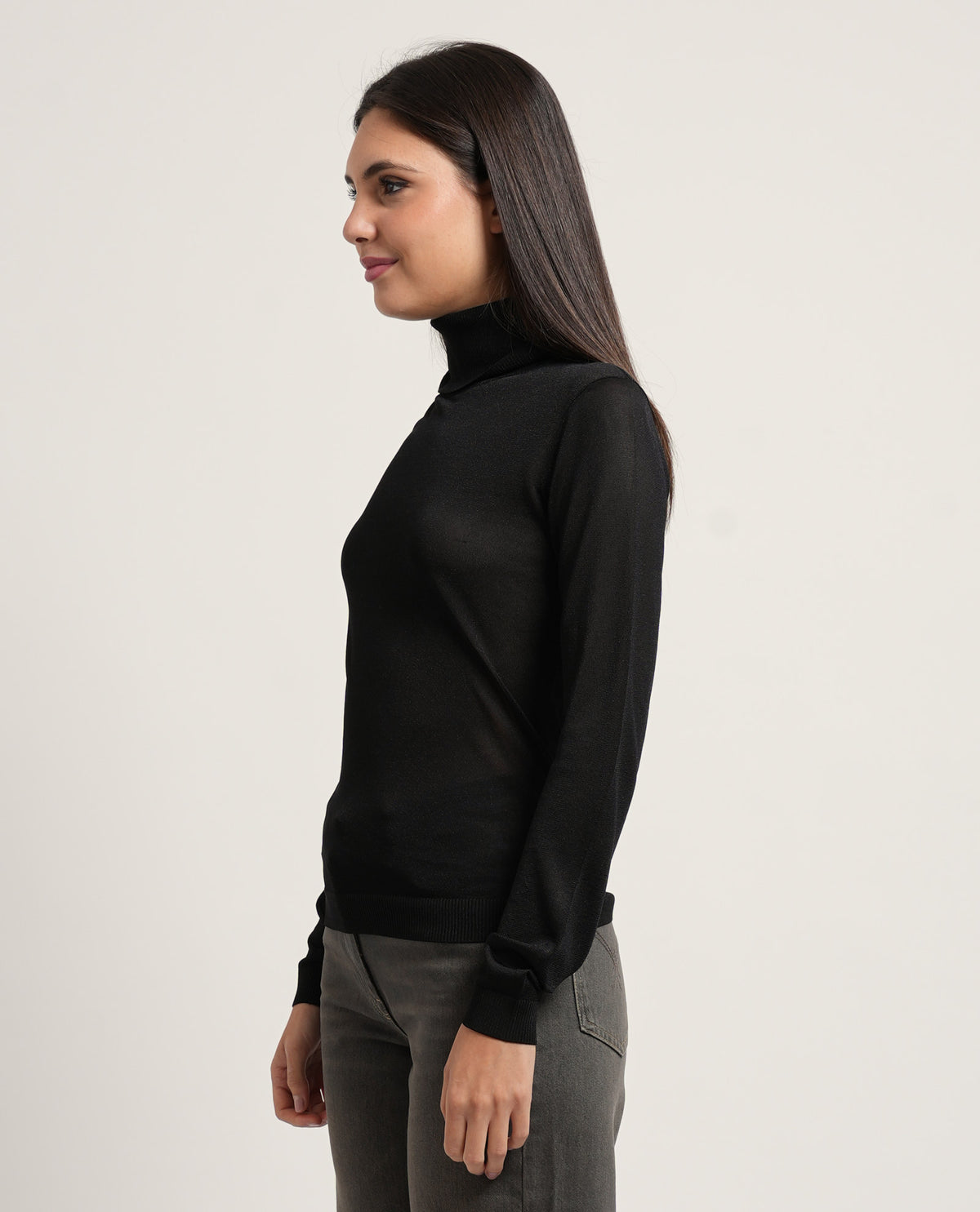 Maglia donna Fracomina slim lurex 