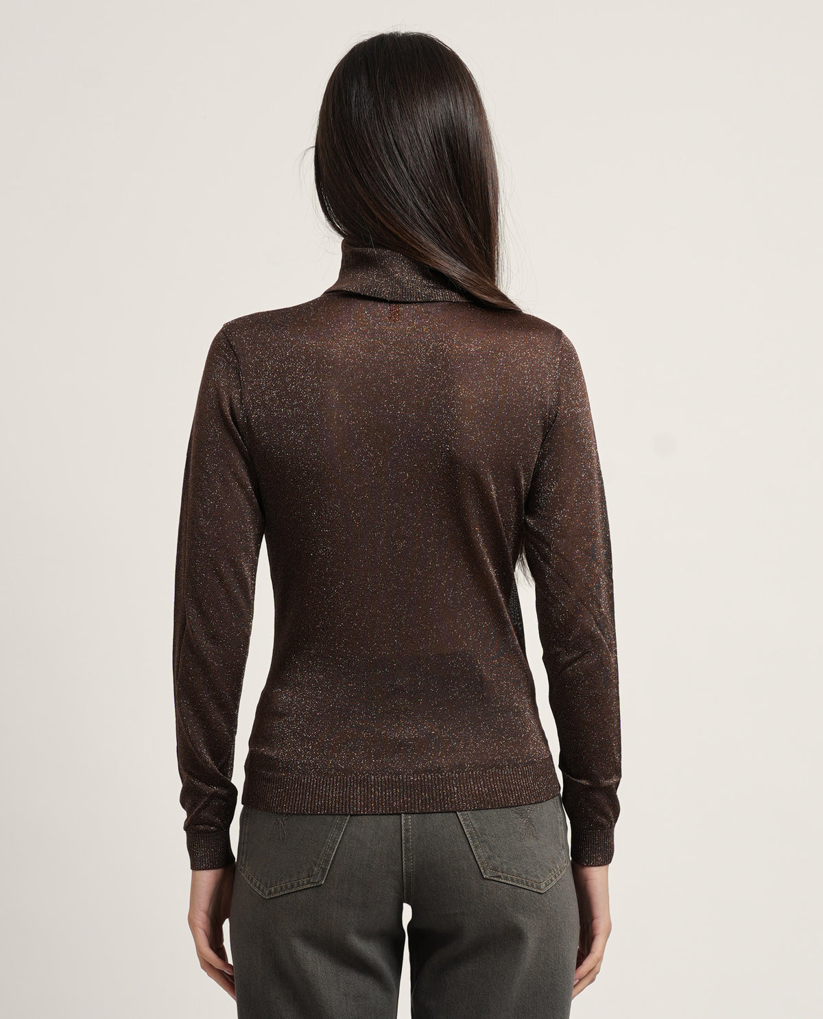 Maglia donna Fracomina slim lurex 