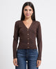Fracomina women's V-neck cardigan