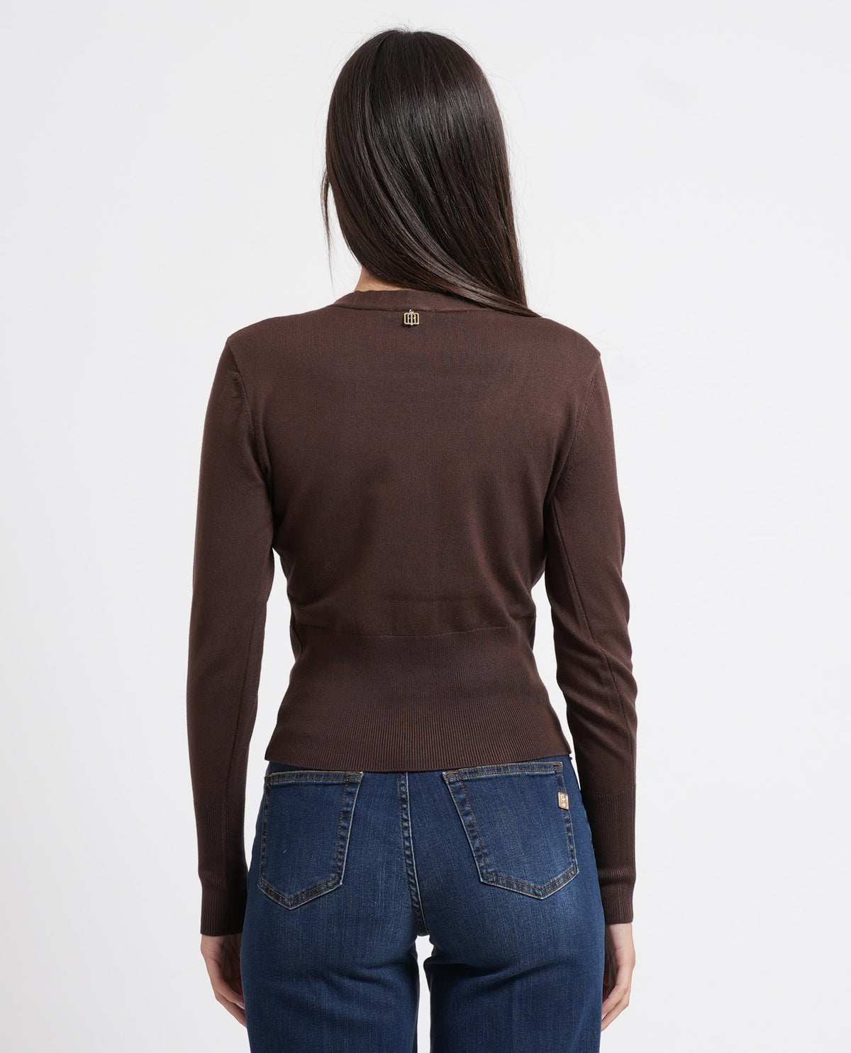 Cardigan donna Fracomina scollo a V 