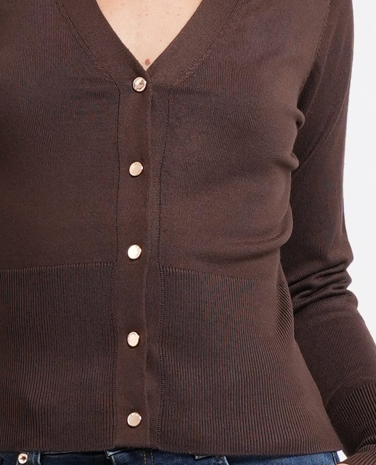 Cardigan donna Fracomina scollo a V 