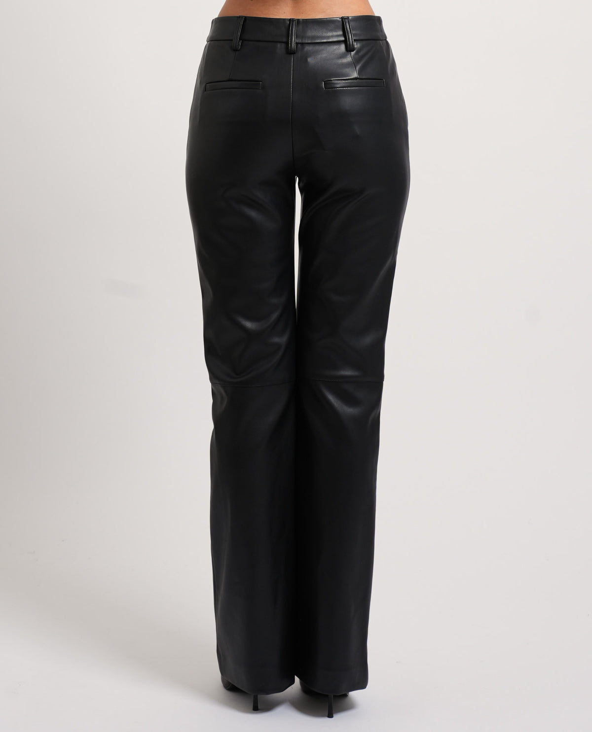 Pantalone donna Fracomina regular in finta pelle 