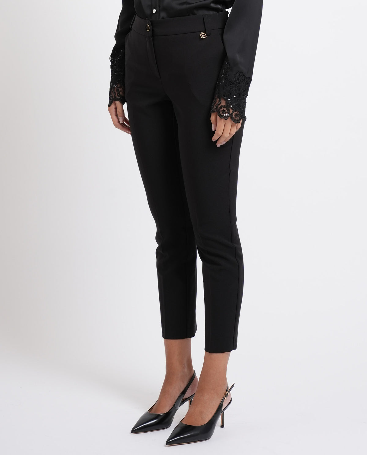 Pantaloni chino donna Fracomina slim fit 