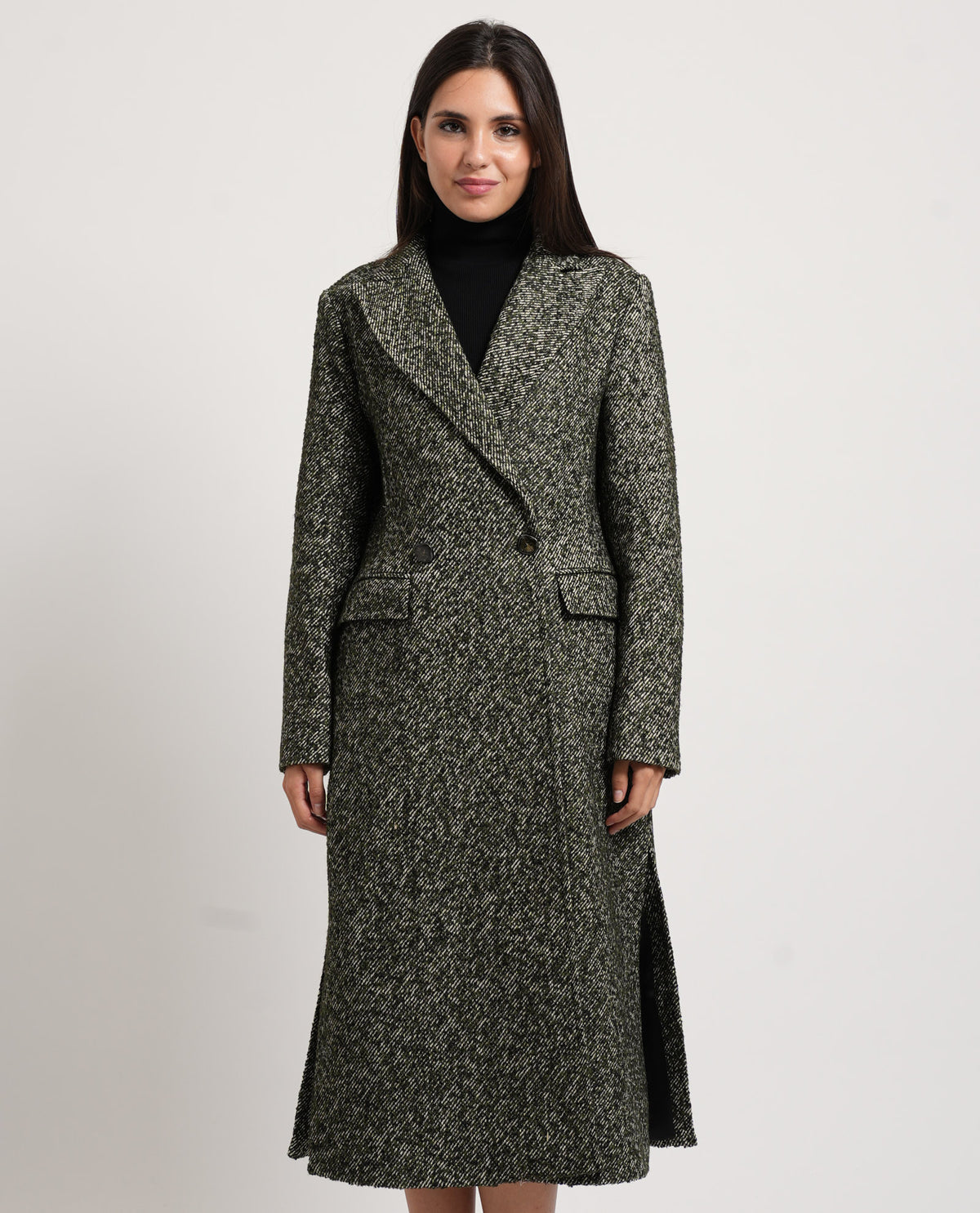 Cappotto lungo Fracomina doppiopetto 