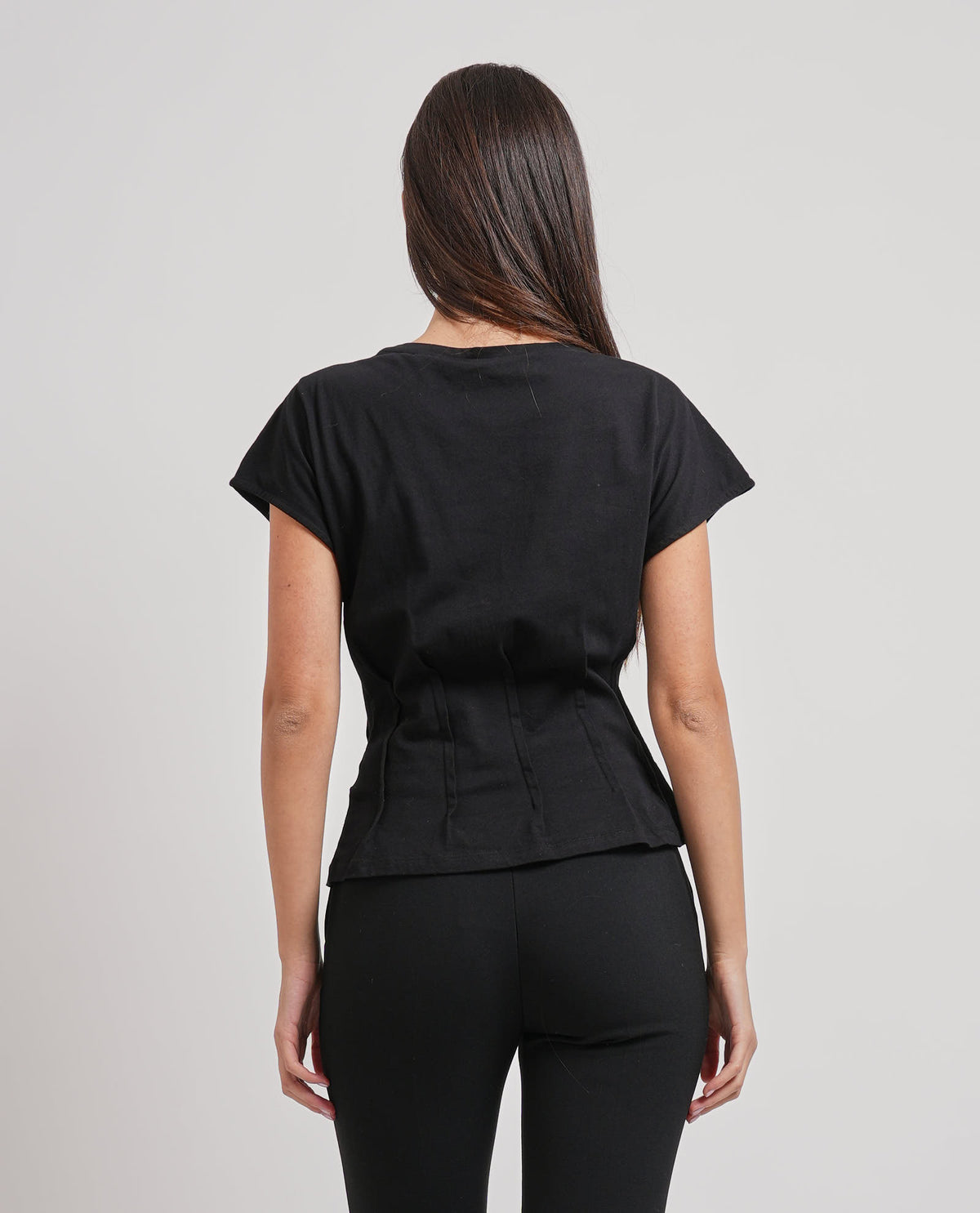 T-shirt slim in jersey di cotone Fracomina 