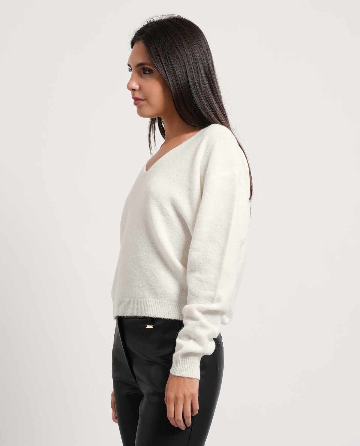 Maglione donna Fracomina con top lingerie 