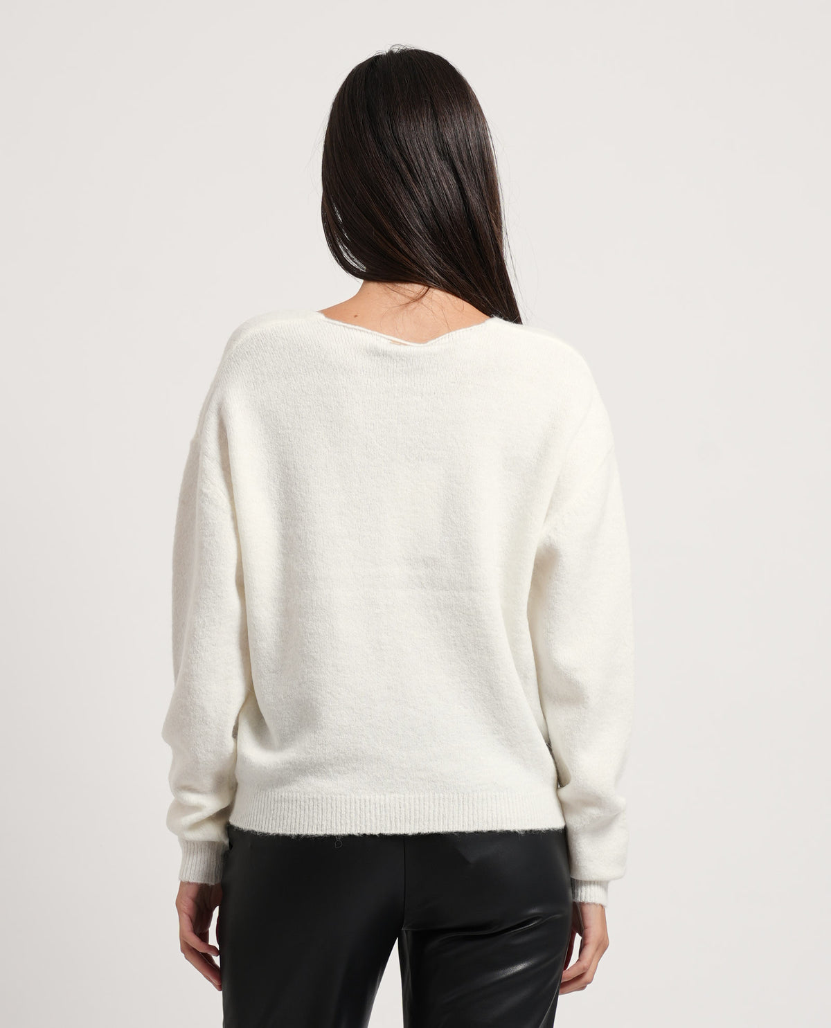 Maglione donna Fracomina con top lingerie 
