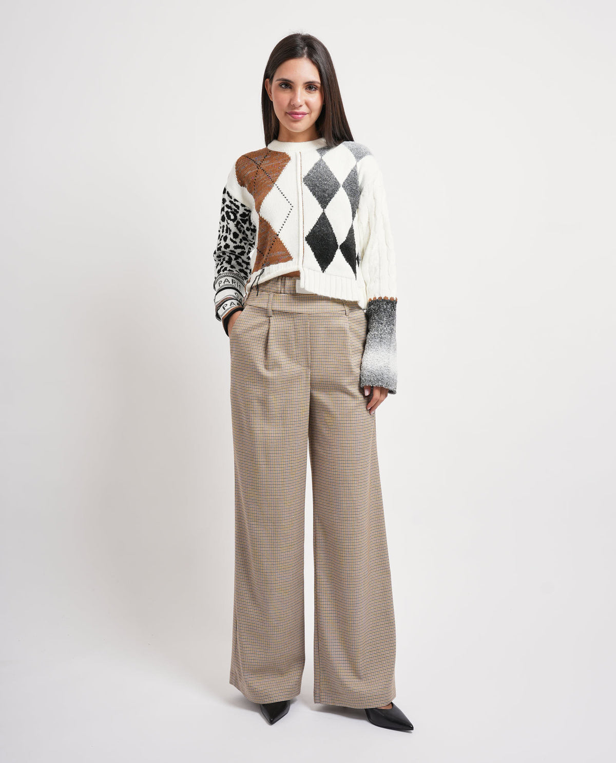Cappotto Gaelle Paris corto doppiopetto con manica raglan 