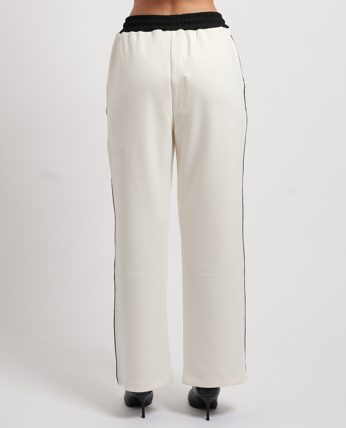 Pantaloni jogging bianchi donna Gaudi con coulisse 