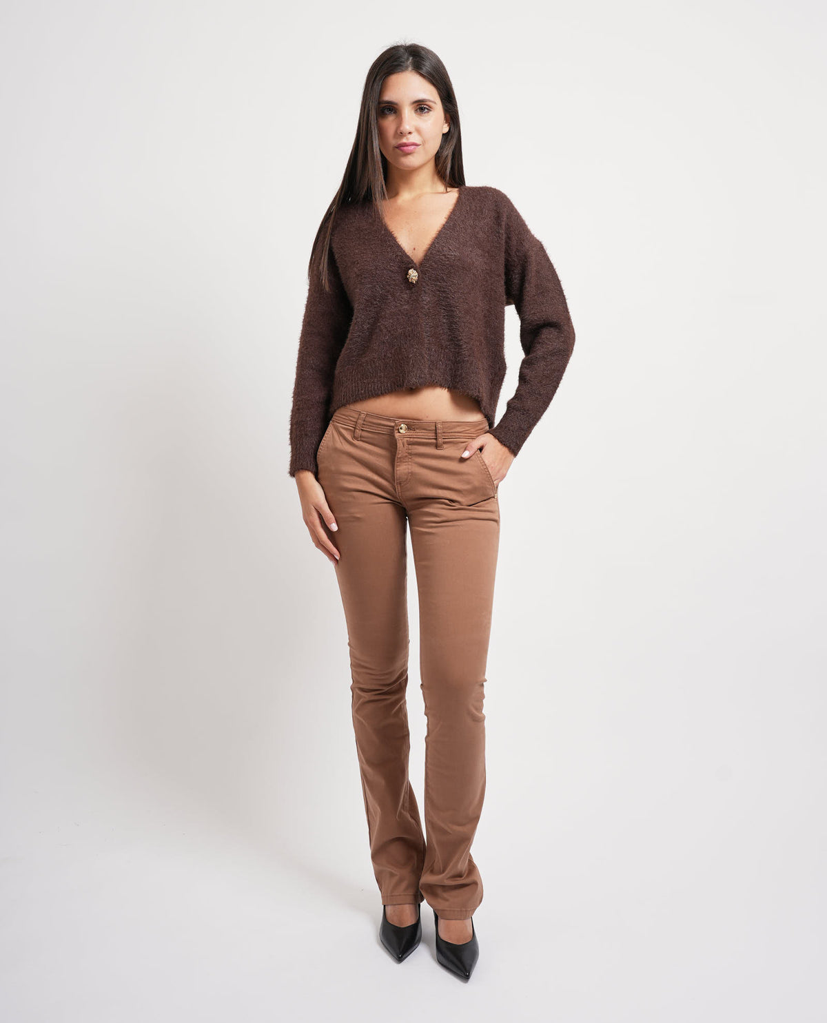 Pantaloni donna Gaudi slim fit 