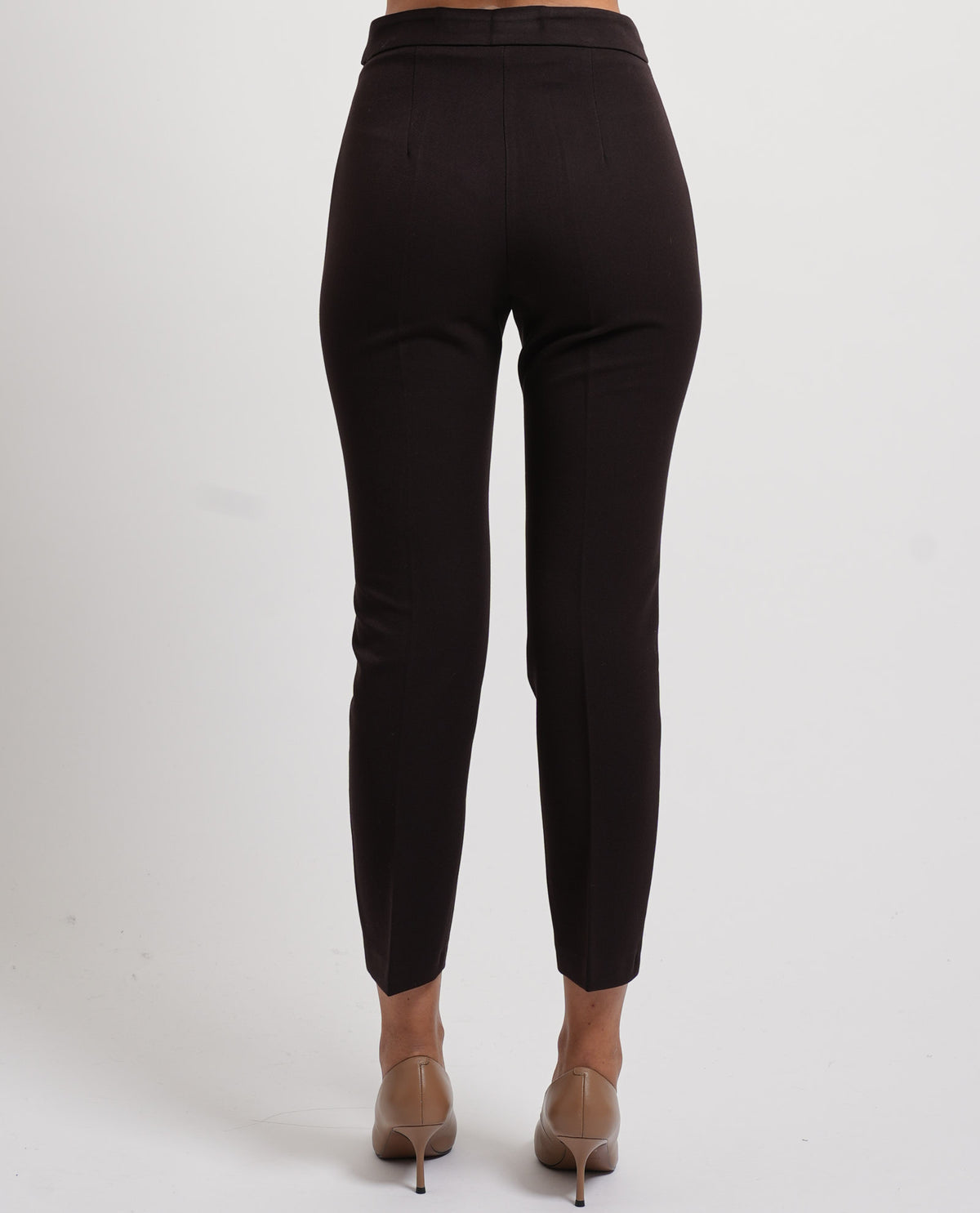 Pantaloni cropped donna Gaudi con piega 