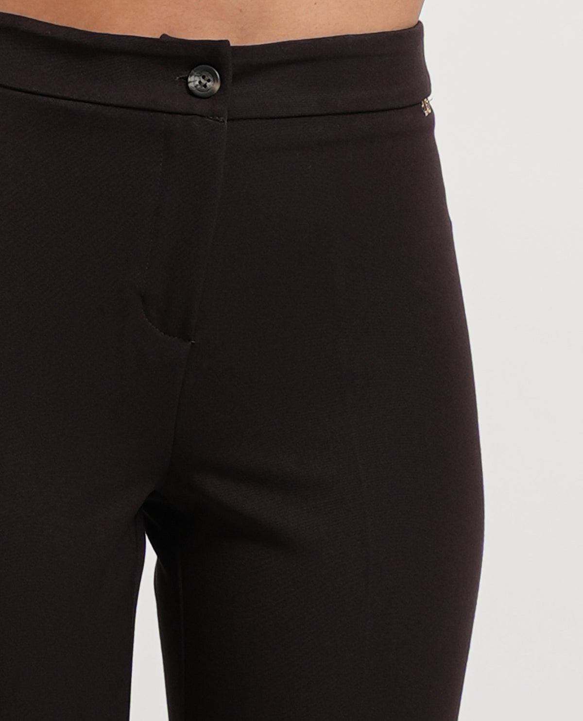 Pantaloni cropped donna Gaudi con piega 