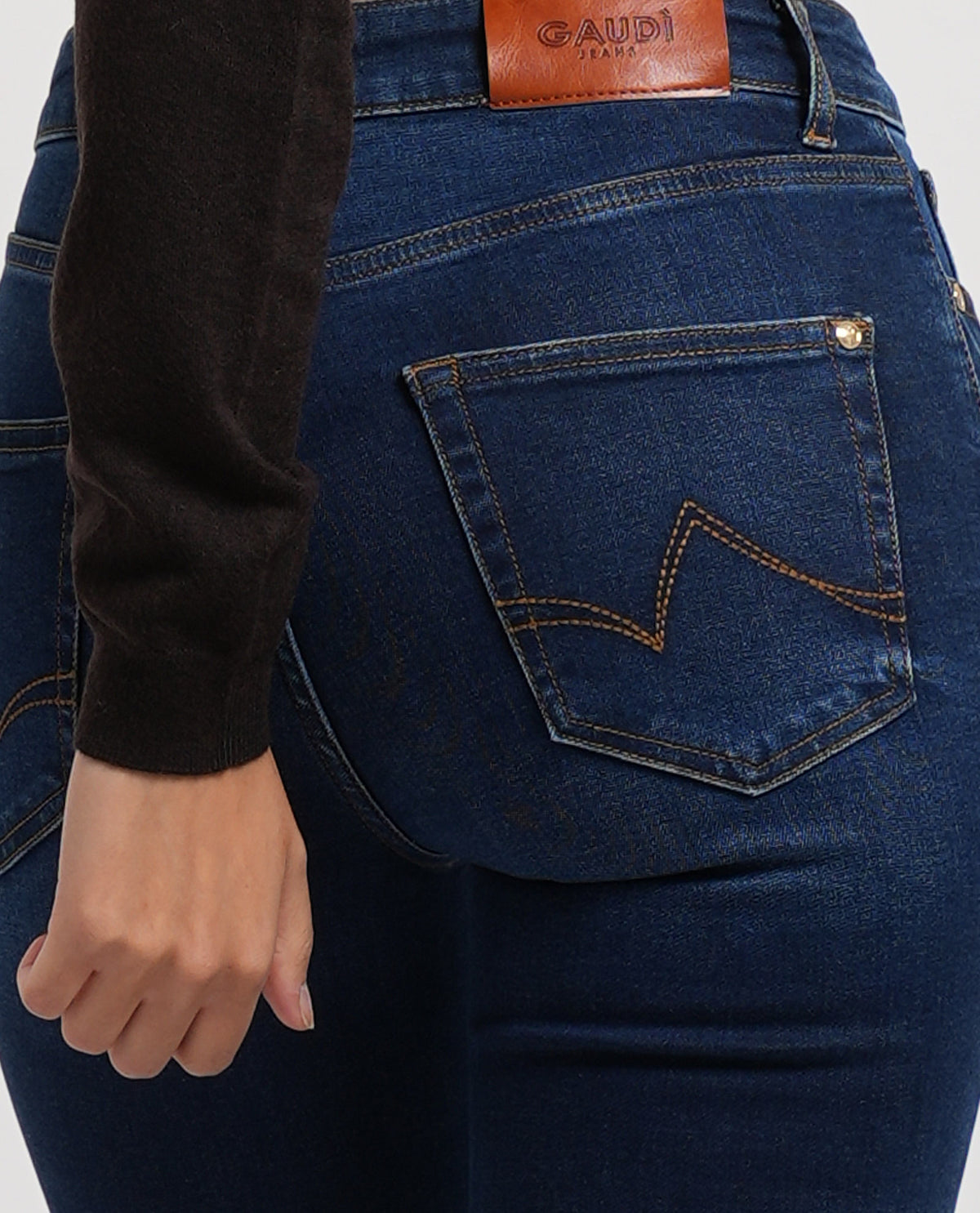Jeans cinque tasche Gaudi donna in cotone used 
