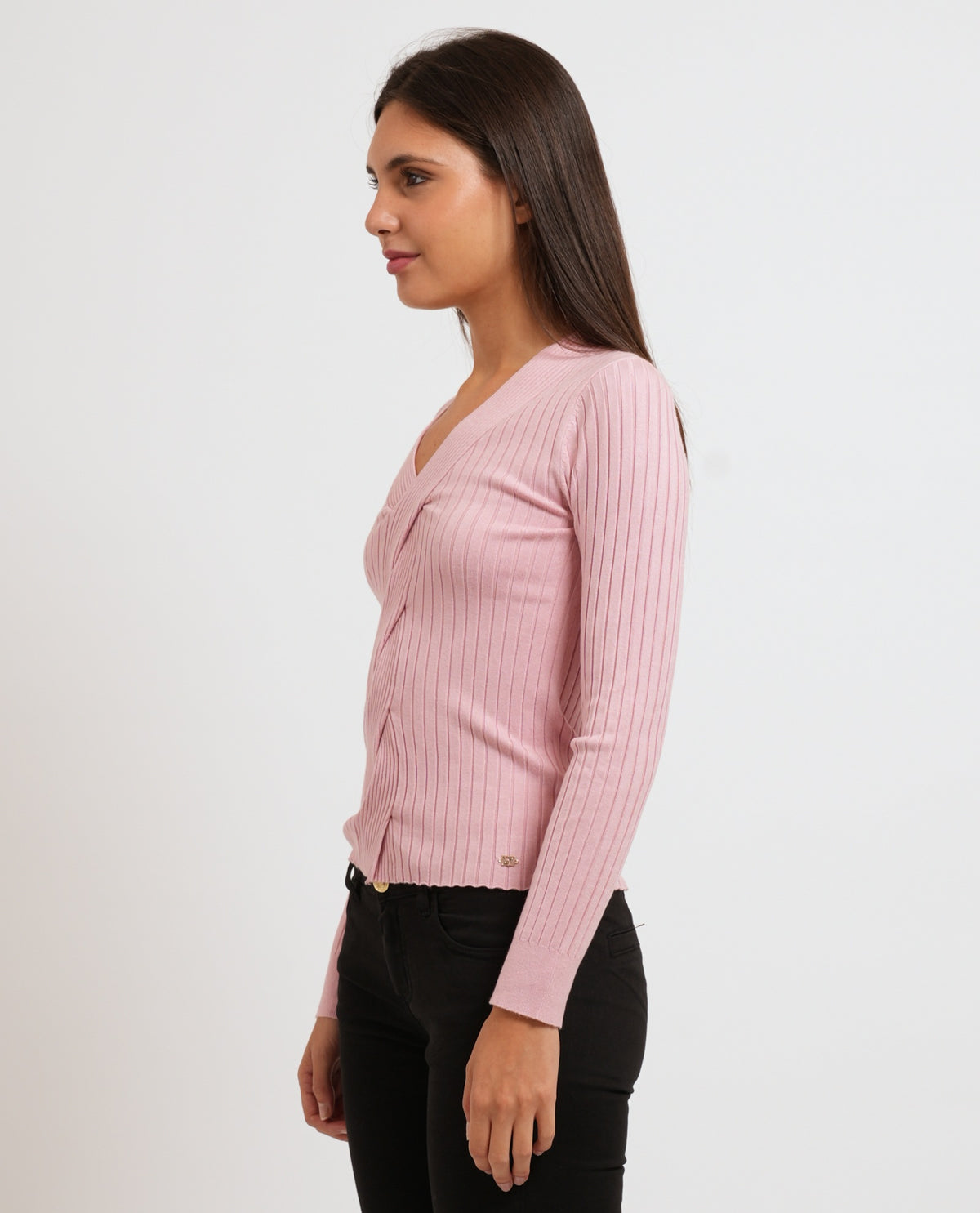 Maglia Gaudi donna con scollo a V 