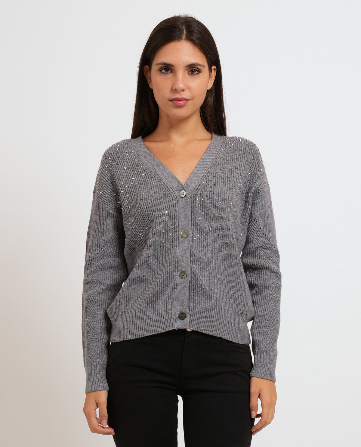 Cardigan da donna Gaudi con scollo a V 