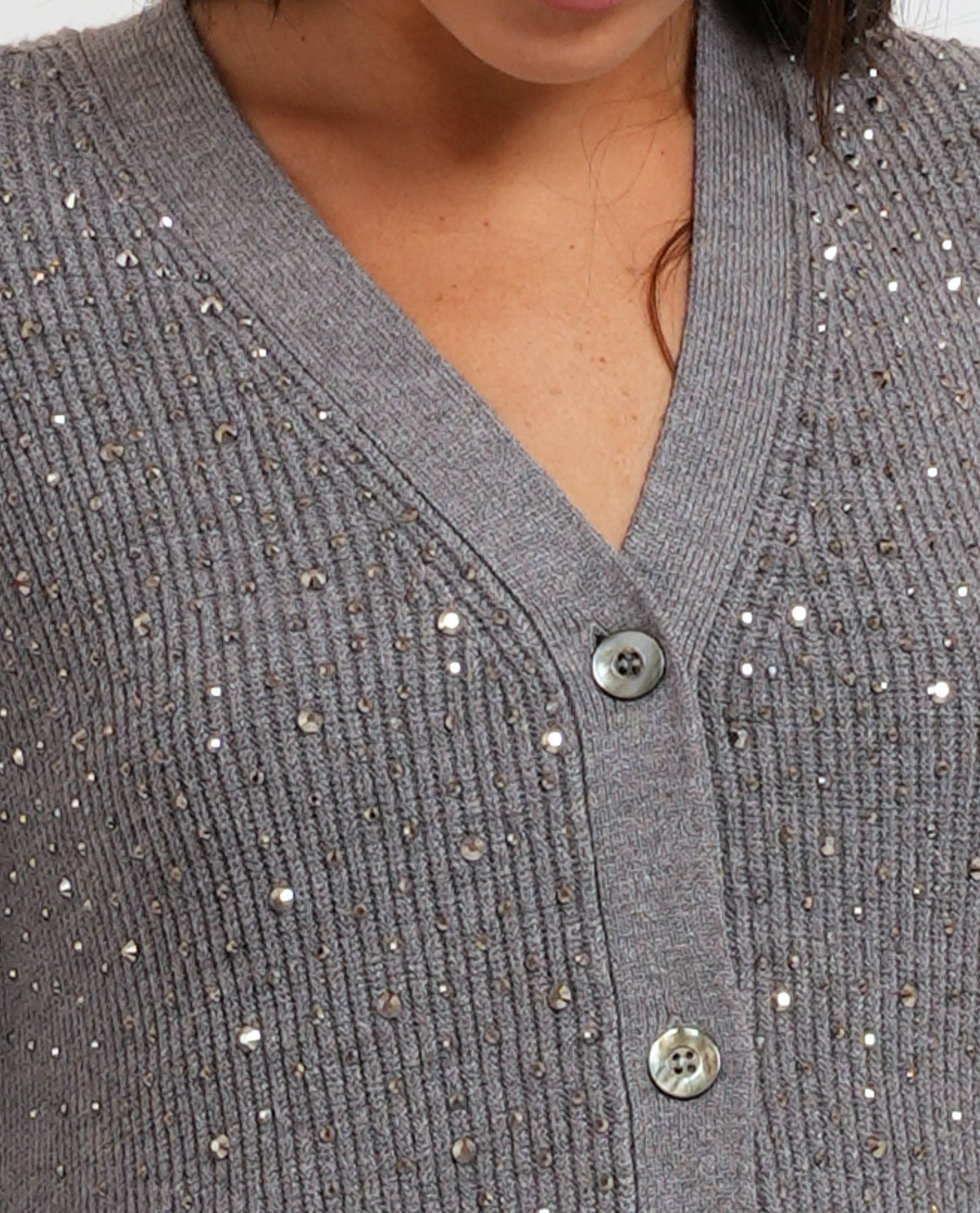 Cardigan da donna Gaudi con scollo a V 
