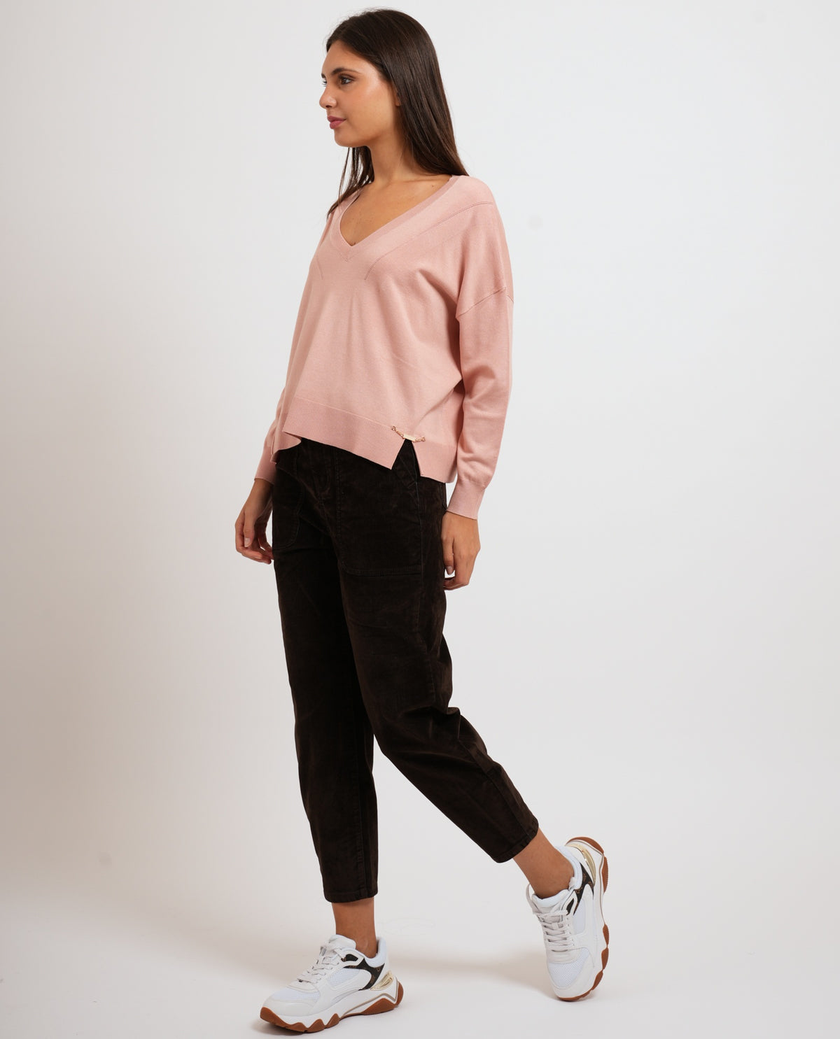 Maglione donna Gaudi con ampia scollatura 