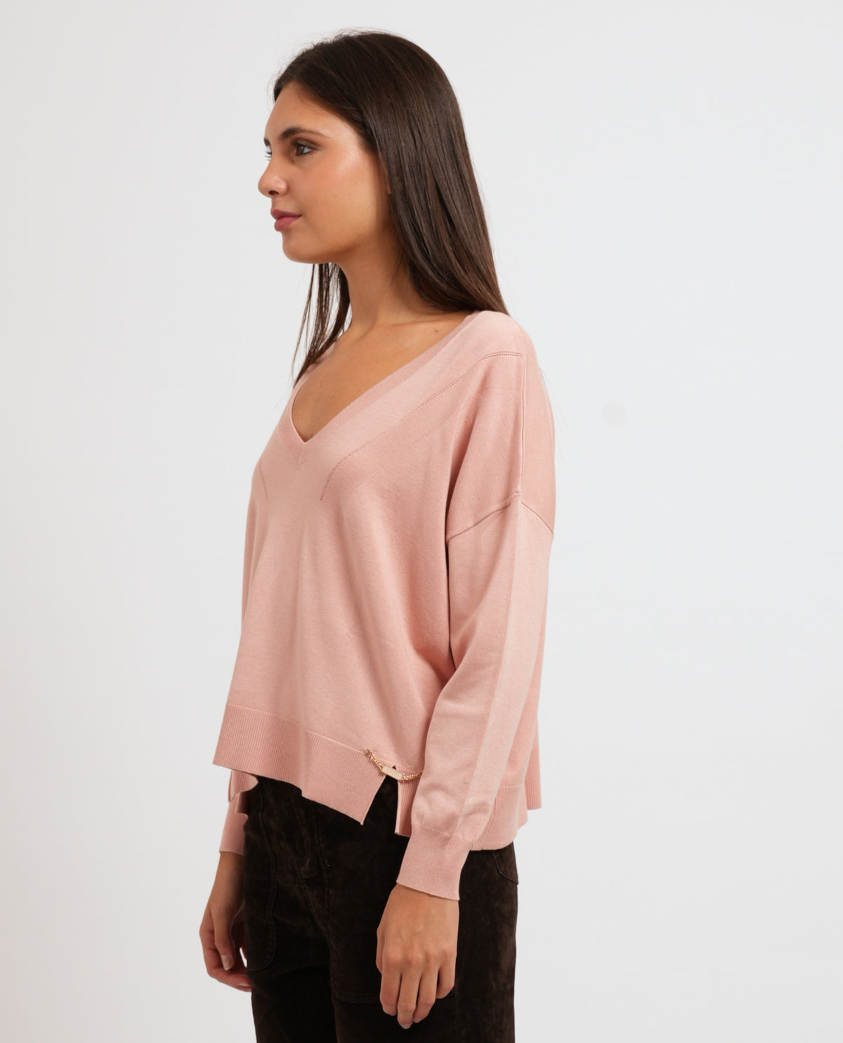 Maglione donna Gaudi con ampia scollatura 