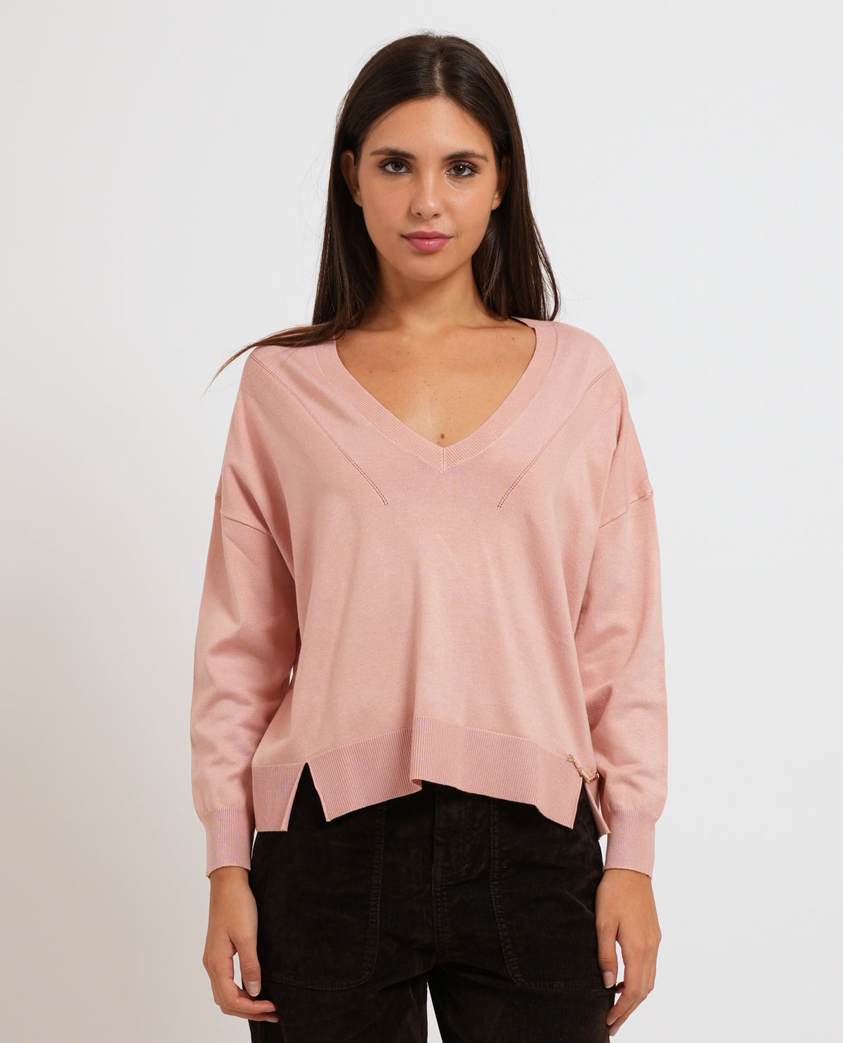 Maglione donna Gaudi con ampia scollatura 