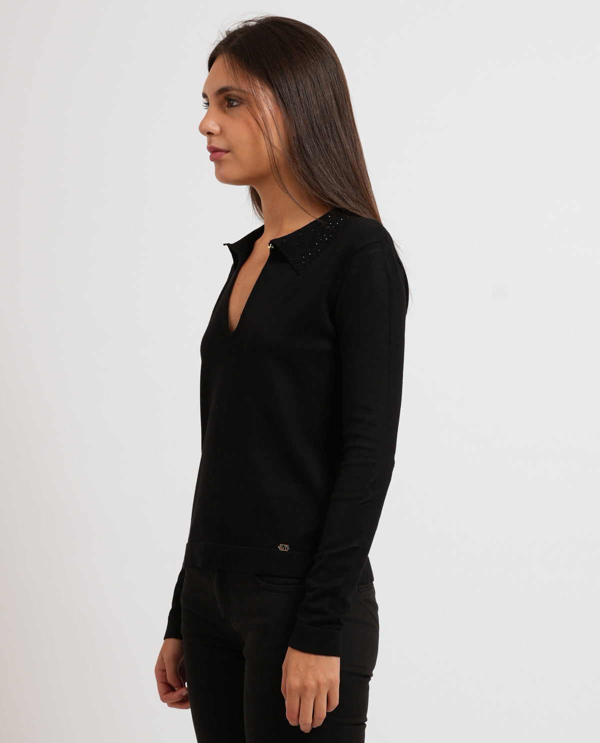Maglia donna Gaudi con scollo a barca 