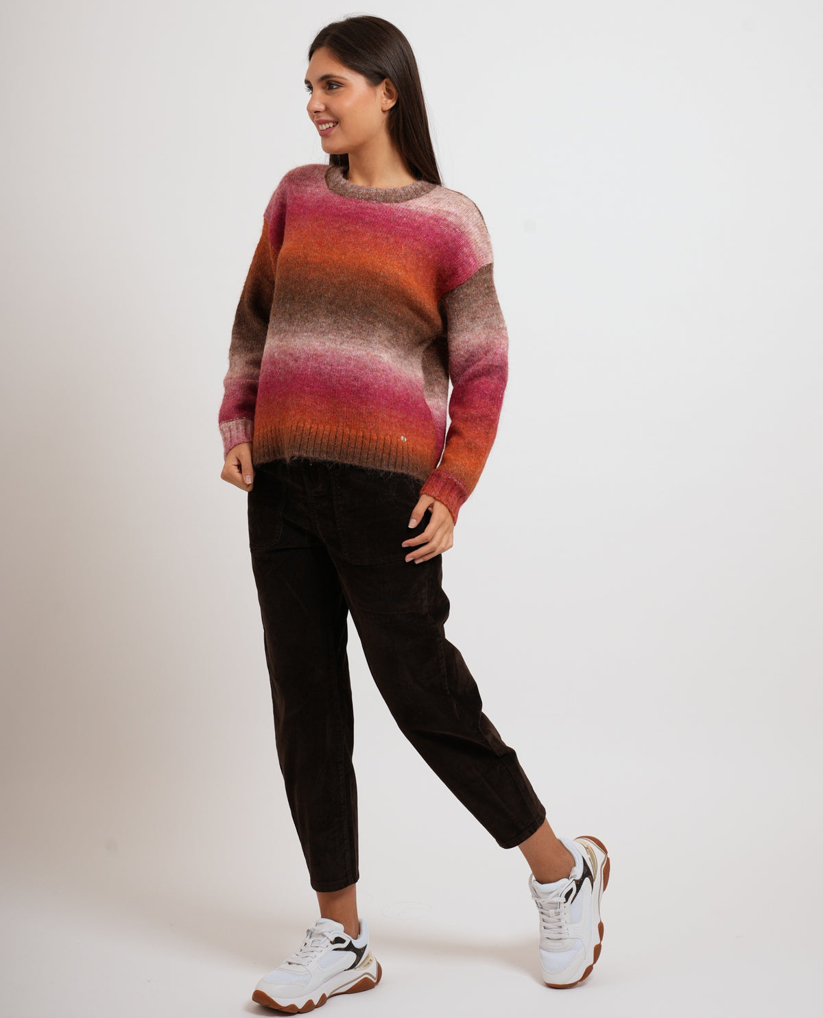 Maglione donna Gaudi in misto filato lano 