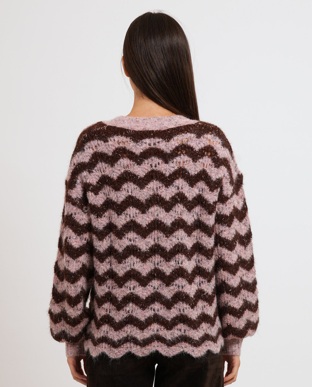 Maglione Gaudi donna effetto see-through 
